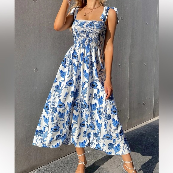 princess polly baby blue dress Sapphire blue dress from SHEIN size S | New | £5.00 main image 1